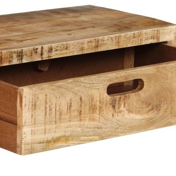 vidaXL Stolik pod telewizor, lite drewno mango