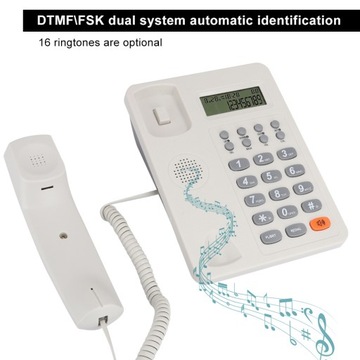 KX T8206 Офисный телефон с английским DTMF\\FSK