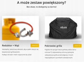 Koler Relish v1 серебряный газовый гриль