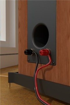 Черно-красный аудиокабель для динамиков 2x1,5 мм CCA 10 м