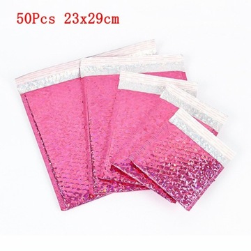 Styl różowy Laser 23x29 cm Lot Rose Gold plastikow