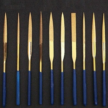 Напильники по металлу, иголки, набор Напильник 10 шт, 140 мм