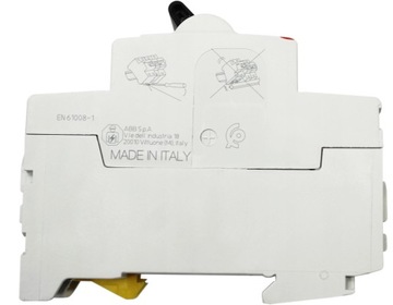 АВТОМАТИЧЕСКИЙ ВЫКЛЮЧАТЕЛЬ остаточного тока 2П 63А 30мА FH202 ABB