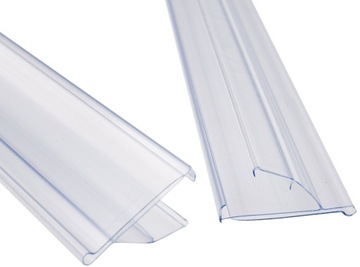 LS ЦЕННИК ДЛЯ МАГАЗИНСКИХ СТЕЛЛАЖЕЙ 125 СМ H-39 L-1238 MM – 10 ШТ.