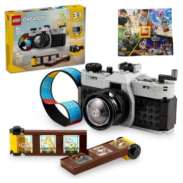 LEGO Creator 31147 Aparat w stylu retro + Katalog LEGO 2024
