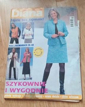 Czasopismo Moden Diana nr 4/2005 szycie