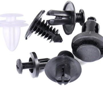 НАБОР АВТОМОБИЛЬНЫХ ЗАЖИМОВ 100 ШТ.