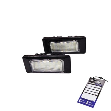 LAMPY SPZ LED DO SKODA RAPID 2012-