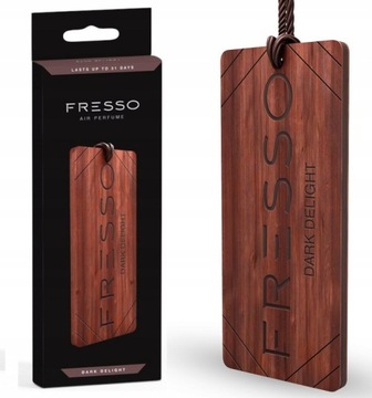 FRESSO Dark Delight Zawieszka zapach do samochodu