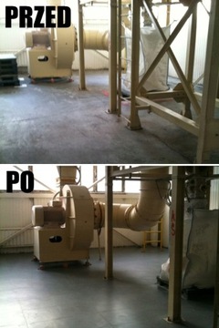 Напольный гофрированный лист ПВХ 4мм СВЕТЛО-СЕРЫЙ