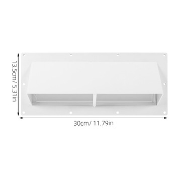 БЕЛЫЙ ВЫТЯЖНОЙ КОЗЫРЬОК