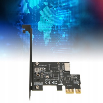 АДАПТЕР PCIE X1 ДЛЯ НАКОПИТЕЛЕЙ USB3.2 GEN1 ТИПА E