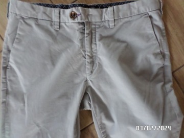 męskie spodnie -TED BAKER LONDON -rozmiar-32-L