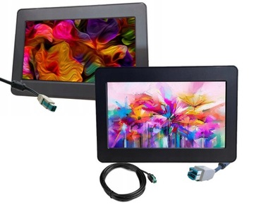 2x Monitor Fujitsu do kasy fiskalnej 7'