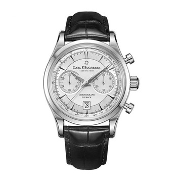 2023 Carl F. Bucherer Watch Marley Dragon Flyback Chronograph Gray Blue