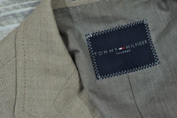 TOMMY HILFIGER Tailored Wełniana Marynarka Męska 48