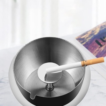 ЗАКРЫТАЯ ПЕПЕЛЬНИЦА ДЛЯ БАЛКОНА, МЕТАЛЛИЧЕСКАЯ, САДОВАЯ, БЕЗ ЗАПАХА