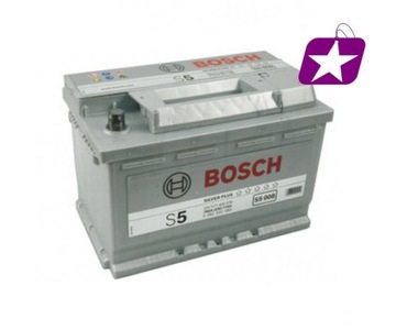 АККУМУЛЯТОР BOSCH SILVER S5 77AH 780A 77 AH P+ НОВАЯ МОДЕЛЬ!