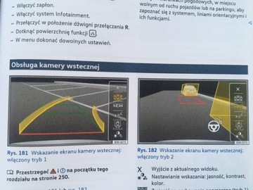 VW Touran 2015 - оригинальное руководство по эксплуатации на польском языке