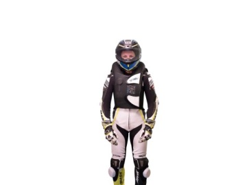 ЖИЛЕТ ДЛЯ МОТОЦИКЛЕТА КОСТЮМ С ПОДУШКОЙ р.М