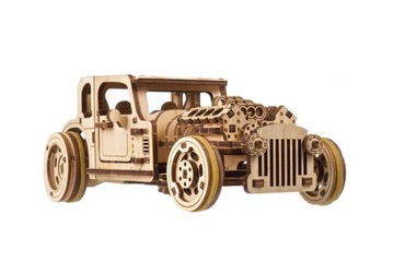 Автомобиль Hot Rod Furious Mouse Ugears 3D модель