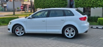 Audi A3 8P Hatchback 3d 1.8 TFSI 160KM 2011 Audi A3 Sportback 1.8T 160ps Quattro Sline 184tys km nowy rozrząd Serwis!, zdjęcie 33