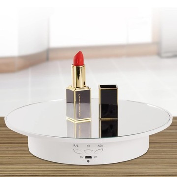 ЭЛЕКТРИЧЕСКИЙ ДИСПЛЕЙ, ВРАЩАЮЩИЙСЯ СТЕНД НА 360°, НАСТОЛЬНЫЙ ФОТОСТЕНД