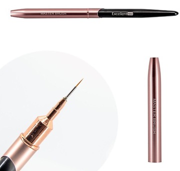 Отличная профессиональная кисть для украшений 5 мм розовый и черный