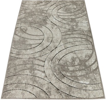 MODNY DYWAN FASHION 120x170 cm MIĘCIUTKI EFEKT 3D