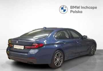 BMW Seria 5 G30-G31 Limuzyna Facelifting 2.0 520d 190KM 2021 BMW Seria 5 520d xDrive, M Pakiet, Fakutra VAT 23, Salon Polska, Serwis ASO, zdjęcie 4