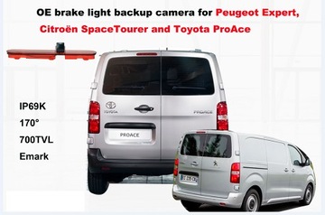 КАМЕРА ЗАДНЕГО ЗАДАЧИ STOP PROACE EXPERT SPACE КАБЕЛИ