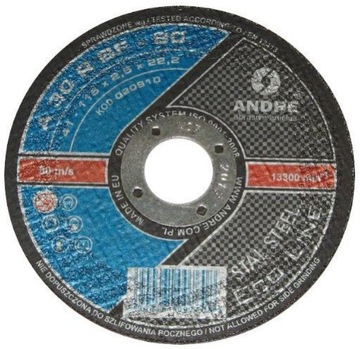 TARCZA DO CIĘCIA METALU 41 ANDRE 115x2,5x22,2