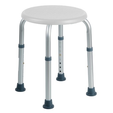Taboret PRYSZNICOWY OKRĄGŁY - aluminiowy LEKKI PVC RF-822