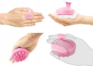 МАССАЖНАЯ ЩЕТКА ДЛЯ МЫТЬЯ ВОЛОС, КОЖИ ГОЛОВЫ, МАСОК, ЛОСЬОНА, ПИЛИНГА ТЕЛА