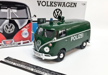 VW Type 2 T1 Polizei Немецкая полиция 1:24 модель Motormax 79574