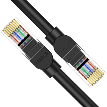 BASEUS KABEL SIECIOWY RJ45 LAN PRZEWÓD INTERNETOWY ETHERNET CAT5 1.5m