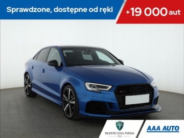 Audi A3 8V RS3 Limousine Facelifting 2.5 TFSI 400KM 2020 Audi RS3 2.5 TFSI, Salon Polska, Serwis ASO, 4X4