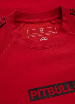PITBULL CREWNECK BASS RED XL