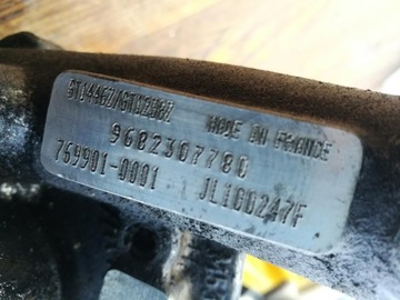 ТУРБОКОМПЕНСАТОР GT1238Z 770332-0001 2.2HDI БИТУРБО