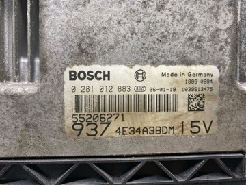 ALFA ROMEO GT 2006 ŘÍZENÍ / MODUL ECU