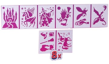 Centropen Airpens Magic 1549/4+2, 8 шаблонов