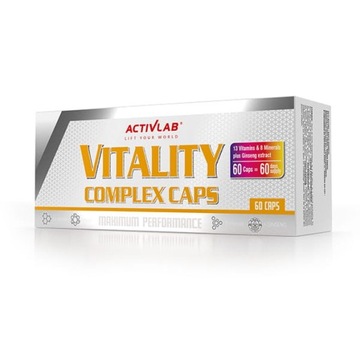 Suplement Activlab Vitality 60 kaps. naturalny
