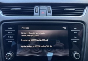 Skoda Octavia III Liftback Facelifting 1.8 TSI 180KM 2017 Skoda Octavia SalonPL 1.8TSI 180KM AmbitionDrive ASO Podgrz.Fotele PDC Sma, zdjęcie 29