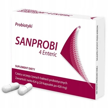Sanprobi 4 Enteric, 20 kapsułek
