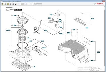 Диск клапана пылесоса Bosch GAS 35 M AFC