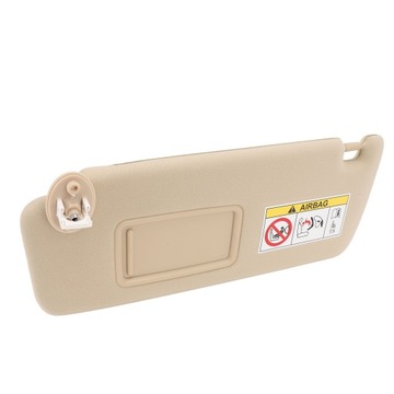 Przednie Sońce Visor Beige Sun Giez xmza DA