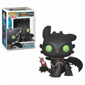 Funko Pop! DRAGONS 3 686 Toothless Szczerbatek Figurka Jak Wytresować