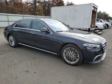 Mercedes 2021 Mercedes-Benz Klasa S 580 4Matic 2021 4.0l 4.0 Benzyna 496KM, zdjęcie 4