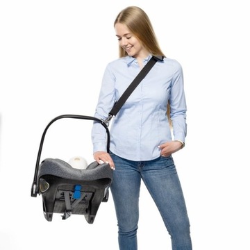 Pas do noszenia fotelika samochodowego 0-13 kg uniwersalny pasek REER