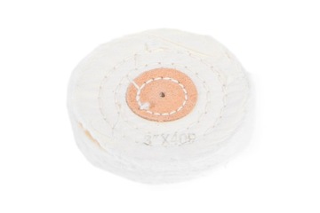 TARCZA BAWEŁNIANA 75MM BIAŁA POLERKI MAGNUM TM-5